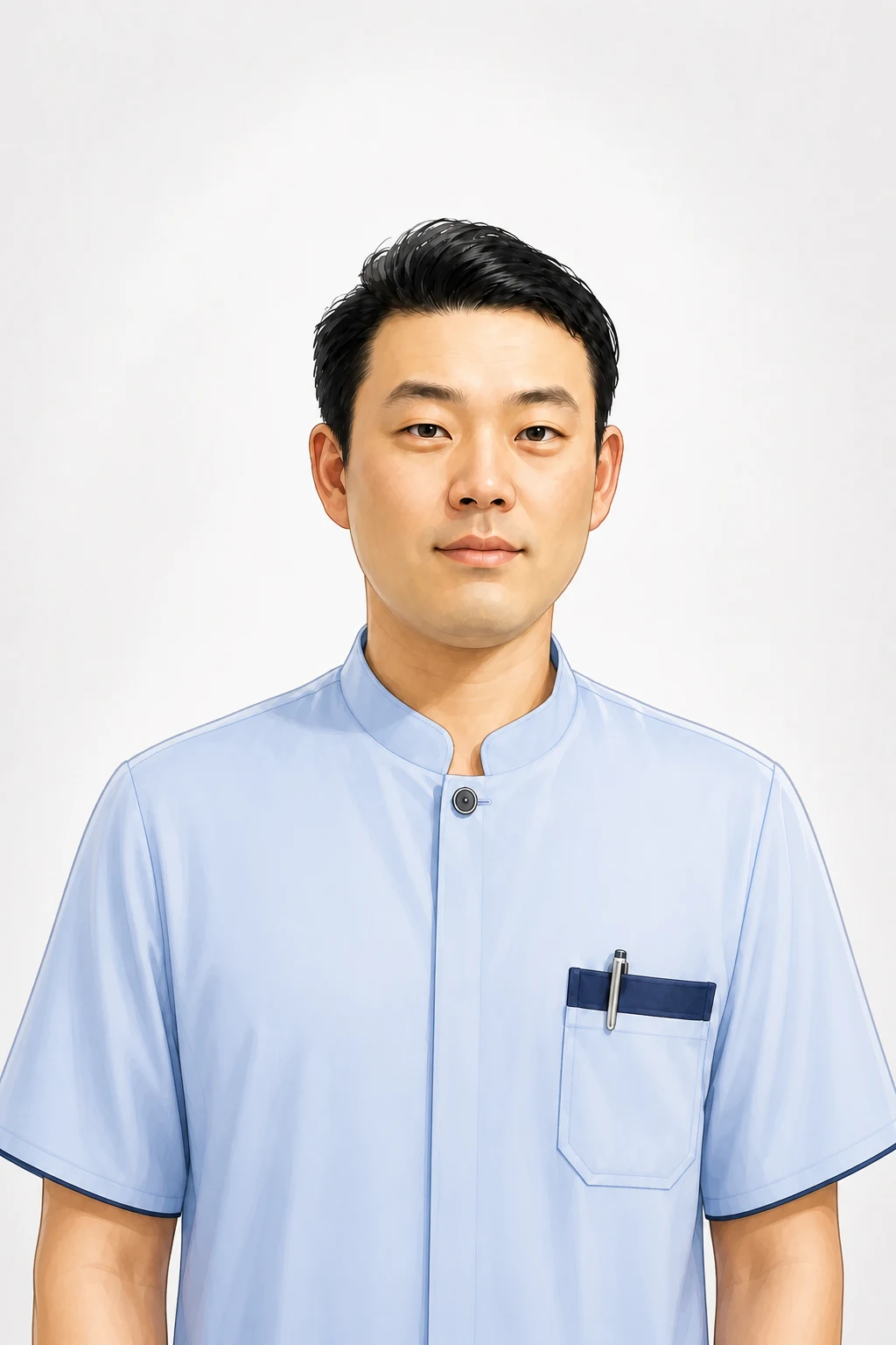 바른몸청담한의원 양산점 이재호 대표원장 일러스트